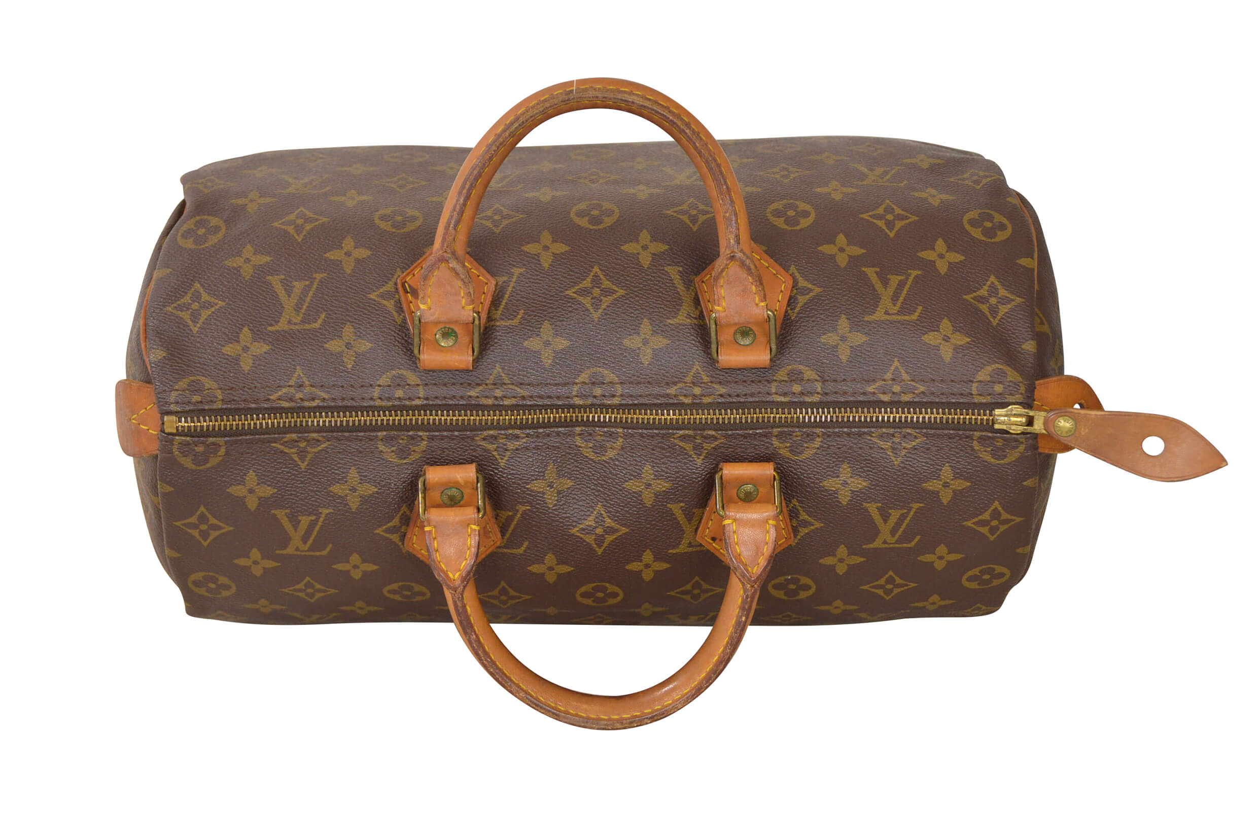  Louis  Vuitton  Monogram Speedy 35 Malletier  Hand Bag M41524 