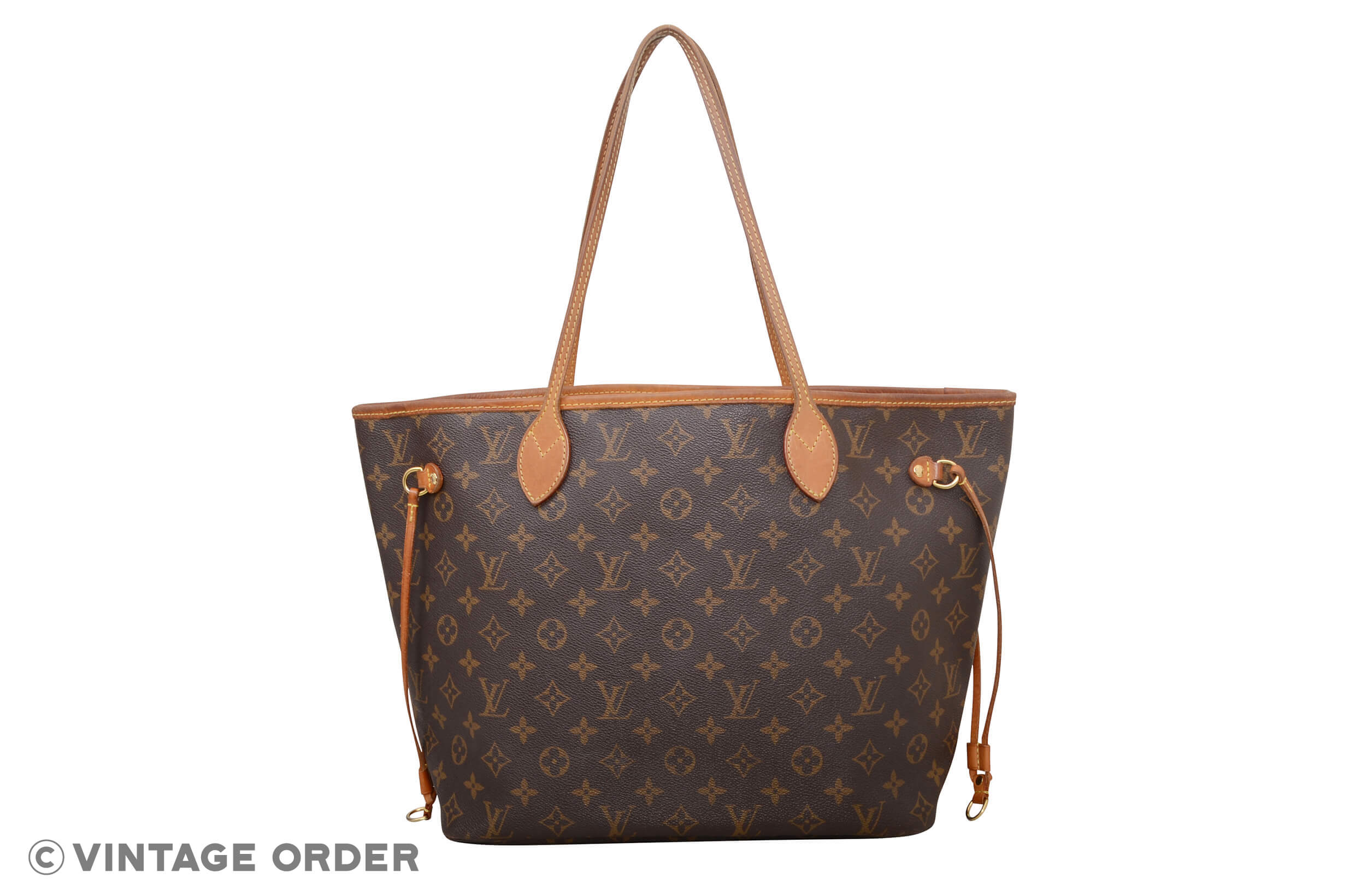 Louis Vuitton Monogram Neverfull MM Tote Shoulder Bag M40156 - D00837 | eBay