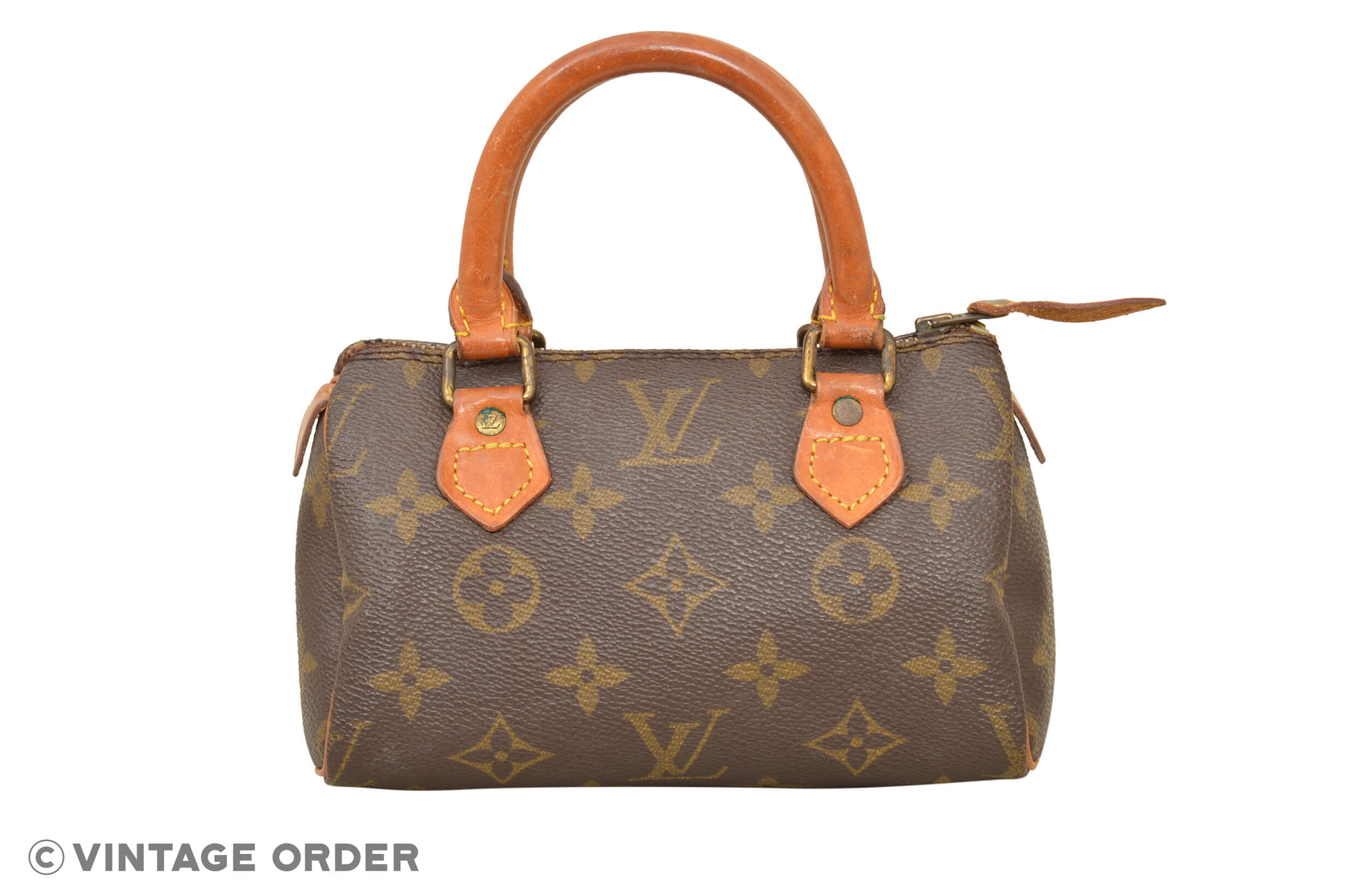Louis Vuitton Monogram Mini Speedy Cosmetic Bag M41534 - D02017 | eBay