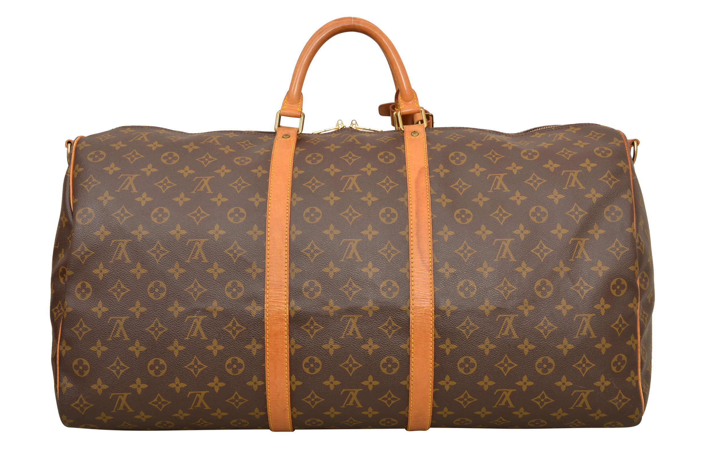 Louis Vuitton Monogram Keepall 60 Bandouliere Travel Bag M41412 - D02333 | eBay